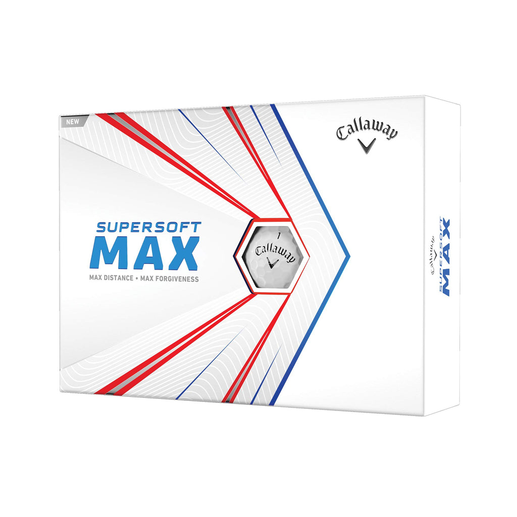 Callaway 2021 Supersoft Max Golf Balls  White