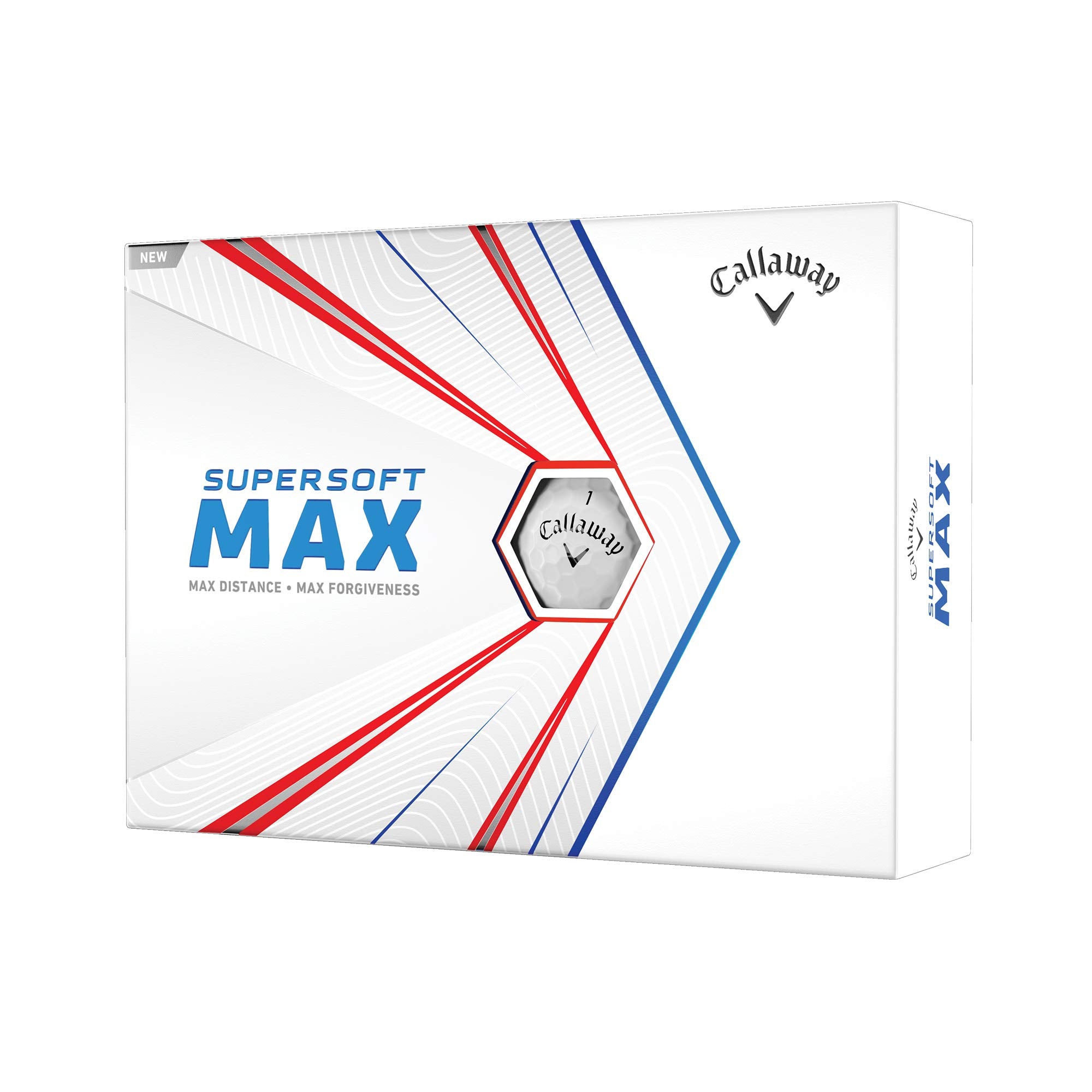 Callaway 2021 Supersoft Max Golf Balls  White