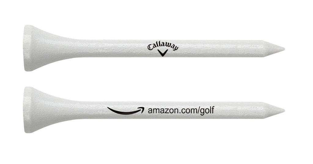 Callaway Golf Tees Wood White Pack of 100