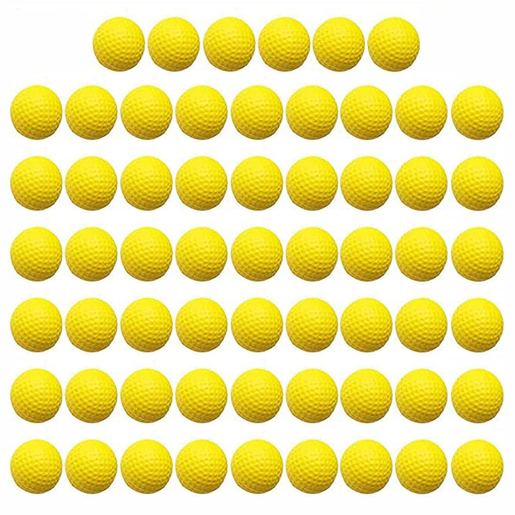 Soft Golf BallsSmartlife15 Foam Sponge Practice Golf Balls Indoor Outdoor Golf Balls for Training(Yellow60pcs)